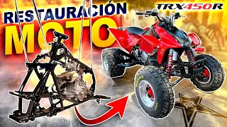 HONDA TRX 450R RESTAURACIÓN TOTAL ​#trx #honda