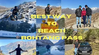 BEST WAY TO REACH ROHTANG PASS | ATAL TUNNEL| MANALI TO ROHTANG PASS | LEH MANALI HIGHWAY| DAY-5