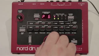 Nord Drum Demo - Every Factory Preset