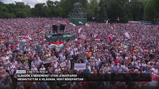 A magyarok megmutatták a világnak, hogy békepártiak