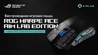 Киберспортивная мышь c ИИ | Обзор ROG Harpe Ace Aim Lab Edition