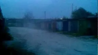 Слабенькое начало урагана в г.Новомичуринск
