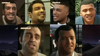 Every GTA Protagonist Characters In 🎶 Singing My Universe (Deepfake) [Part. 2] #SHORTS