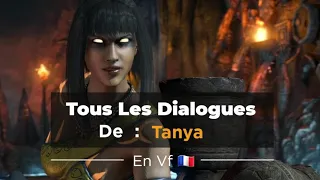 Tous Les Dialogues De Tanya en Vf