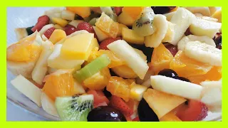 *** 🥝🍓🍒La Recette De Salade De Fruits Estivale 🍑🍌🍋*** recette facile