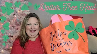 DOLLAR TREE HAUL!!!  BRAND NEW TO ME ST. PATRICKS DAY DECOR!! MORE LOVE DAY ITEMS!!