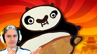 Реакция на The Ultimate "Kung Fu Panda" Recap Cartoon от Cas van de Pol