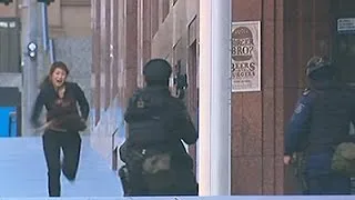 Hostages Seen Fleeing Australian Cafe