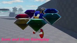 Roblox Sonic Unleashed: Sonic and Silver Gameplay