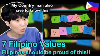 Korean reaction to 7 Filipino Values that every Filipino should be proud of!