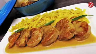 Lunch Ideas - Creamy Pork Tenderloin Medallions