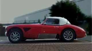 Austin Healey 3000 Rally car - Road test  - HD - Great sound!