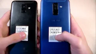 Samsung Galaxy A6 2018 vs Samsung Galaxy A6+ Plus 2018