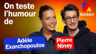Pierre Niney et Adèle Exarchopoulos sont-ils bon public ? On a testé les limites de leur l'humour 😭