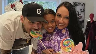 Chris Brown And Nia Guzman Celebrating Their Daughter's 8th Birthday Royalty “Omg”