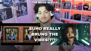 THE SUHO SPECIAL l SUHO 수호 '점선면 (1 to 3)' MV & SUHO 수호 '치즈 (Cheese) (Feat. 웬디)' MV REACTION