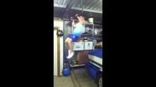 12 year old does 10 chin ups in 10 seconds