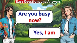 Basic English Conversation for Beginners | Listening and Speaking | Questions and Answers