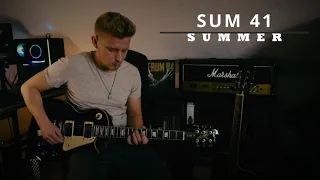 SUM 41 | SUMMER | CINEMATIC GUITAR COVER