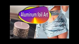 Amazing what you can do with aluminum foil! Lots of tutorials & projects