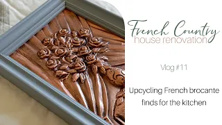 Upcycling French brocante finds for the kitchen | FRENCH FARMHOUSE RENOVATION VLOG 11 #frenchcopper