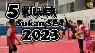 5 Killer Malaysia yang terpilih ke SEA Games 2023