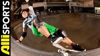 How To Layback Grind, Christian Hosoi, Alli Sports Skateboard Step By Step Trick Tips