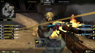 CS:GO POV Demo Na'Vi S1mple (27/8) vs SK (de_overpass)