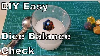 How To Check The Balance Of Your Dice | DIY Easy Trick