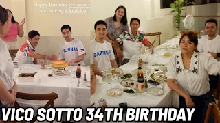 MAYOR VICO SOTTO 34TH BIRTHDAY❤️Simpleng Salo-salo DINNER PARTY ng SOTTO FAMILY