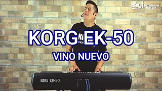 TECLADO KORG EK-50 RITMO CRISTIANO (VINO NUEVO)