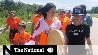 12-year-old walking across Nova Scotia to raise awareness about residential schools