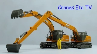 Conrad Case CX250D Excavators by Cranes Etc TV