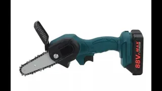 Мини электрическая цепная пила / Mini Electric Chain Saw