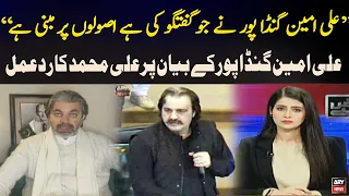 Ali Muhammad Khan's Reaction on Ali Amin Gandapur's Statement