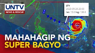 ‘Mawar’ bahagyang bumilis ang galaw; inaasahang papasok sa PAR gabi ng May 26 – PAGASA