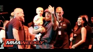 Conor McGregor's Baby Steals the Spotlight at the UFC 229 Open Workouts