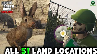 🔥ULTIMATE PEYOTE RP FARM GUIDE!   🔵255000 RP RUN!   ALL 51 PEYOTE PLANT LAND LOCATIONS | GTA ONLINE