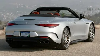 NEW Mercedes-AMG SL 63 (2022) - exterior, interior & SPECS (Silver color)