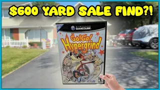 My RIDICULOUS $600 Yard Sale Game Find! || YouTube Retro Video Game Hunting!