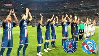 PES 2019 | PSG vs STRASBOURG | Match Gameplay