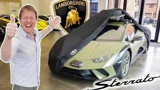 HURACAN STERRATO COLLECTION DAY! Collecting My Friend's New Lamborghini