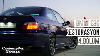 BMW E36 325ci Restorasyon 4.Bölüm FİNAL - OZ JANT - SERAMİK - BOYA