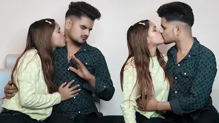 Love Bite Prank On My Boyfriend Ansh Rajput 😘 || Real Kissing Prank || Gone Romantic || Nancy Rajput