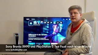 Sony XH90 Test Fazit nach einer Woche mit PlayStation 5