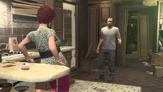 Grand Theft Auto V Trevor's Mom Scolding And Trevor Crying