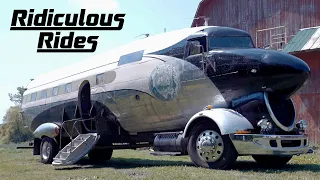 I Turned A Plane Into A Luxury RV | RIDICULOUS RIDES