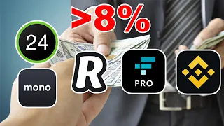 Укр банк Revolut FTX PRO Binance / +-8%