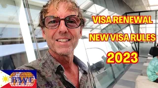 How to renew PHILIPPINES Tourist Visa - Costs/ACR Card/ECC and NEW VISA RULES 2023