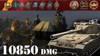 World of Tanks / FV215b (183) .. 10850 Dmg